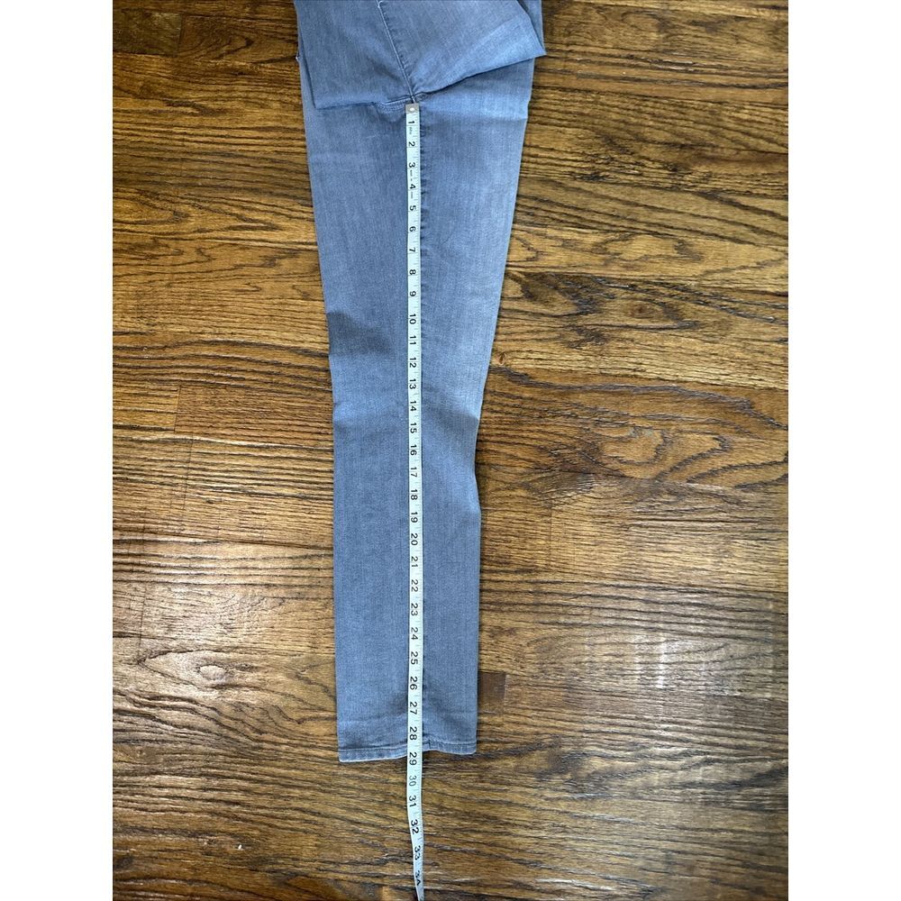 Paige Jeans Women W30X29‎ Gray Denim Skyline Ankle Peg Stretch Mid-Rise Pants - Picture 12 of 14